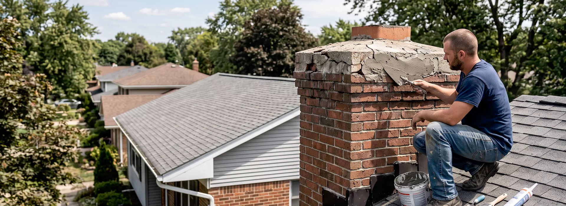 Chimney Crown Repair Sayreville, NJ