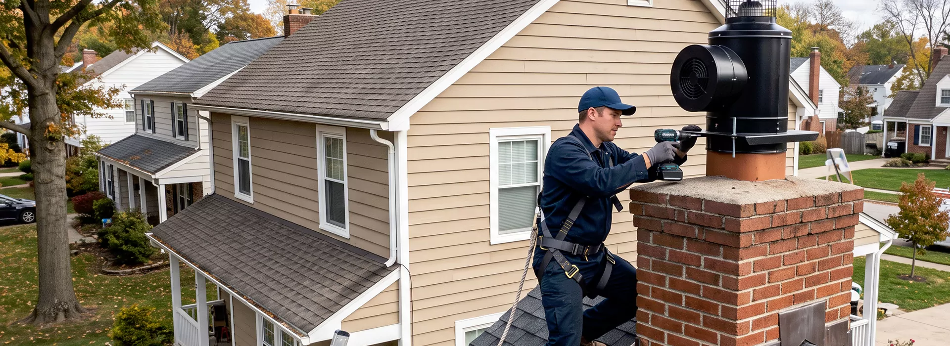 Chimney Fan Installation in Sayreville, NJ