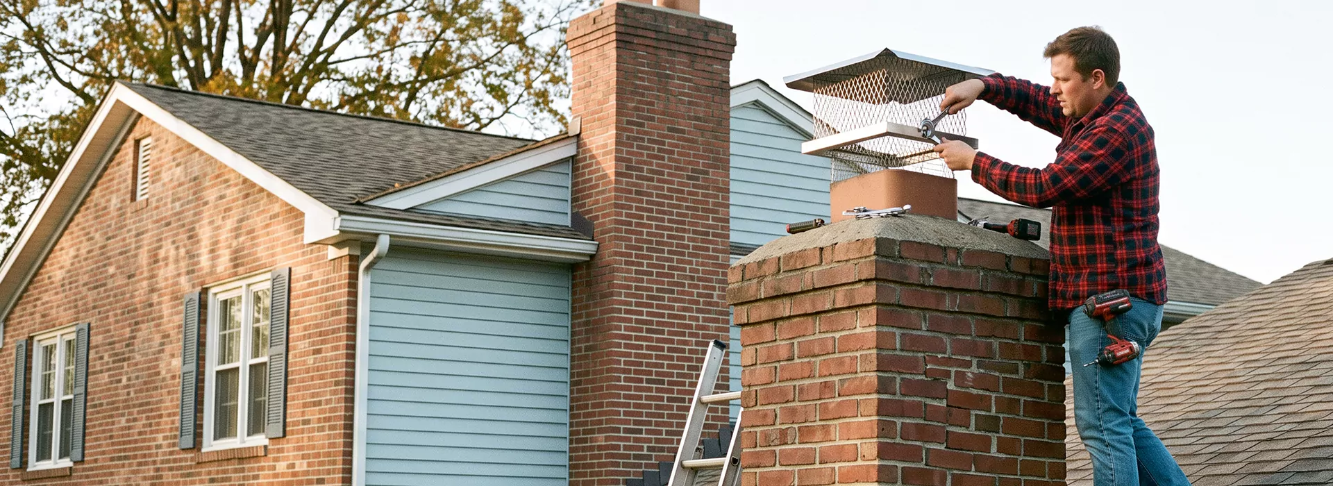 Chimney Spark Arrestor Installation in Sayreville