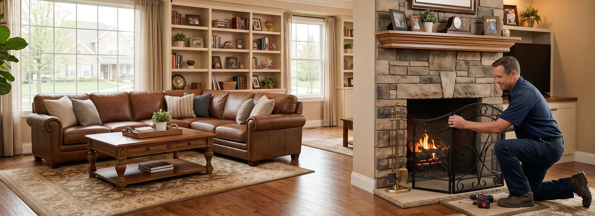 Fireplace Screen Installation Sayreville, NJ