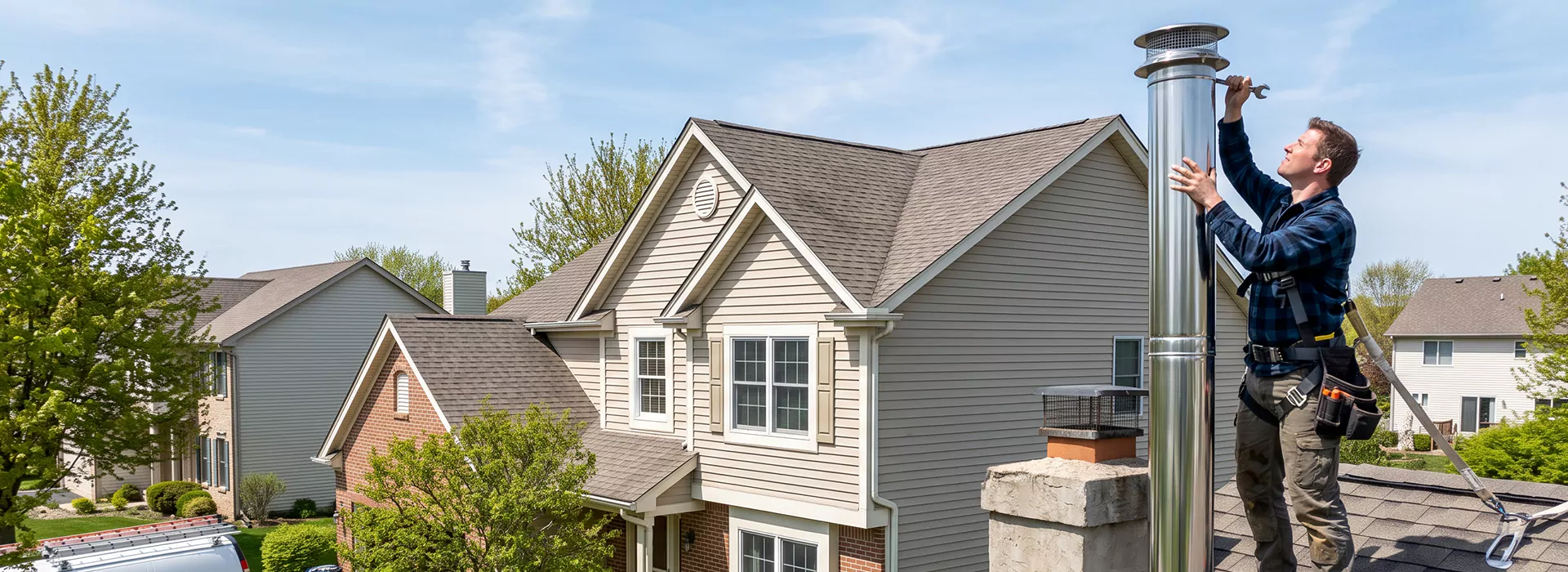 Metal Chimney Installation in Sayreville