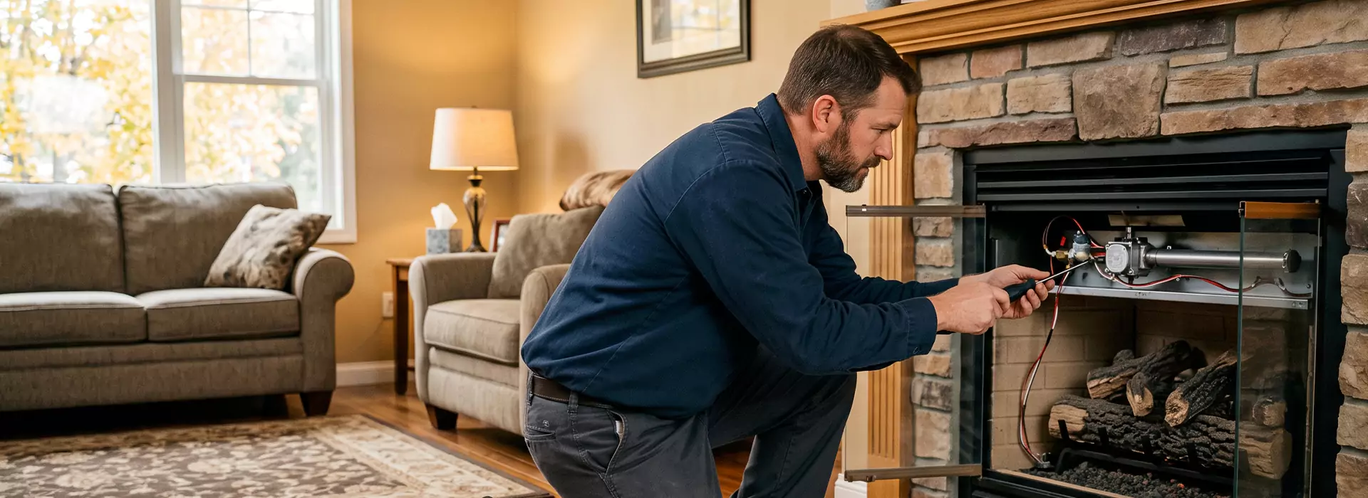 Propane Fireplace Repair in Sayreville, NJ