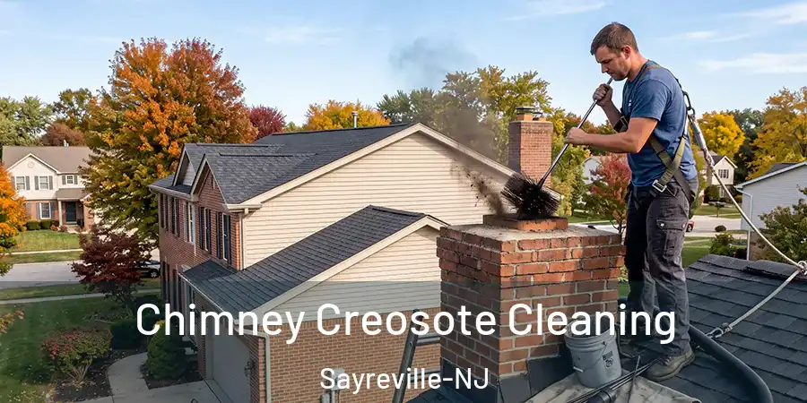 Chimney Creosote Cleaning Sayreville-NJ