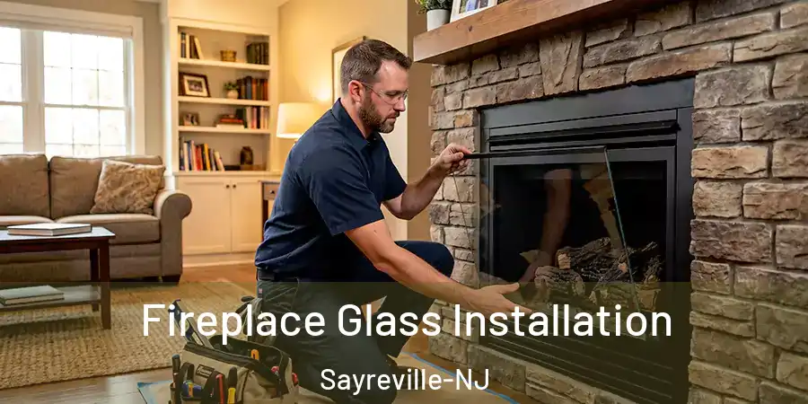 Fireplace Glass Installation Sayreville-NJ