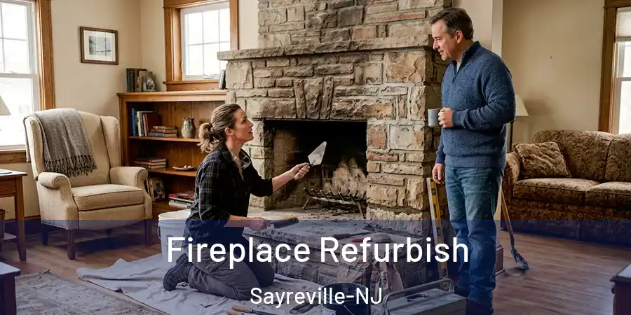 Fireplace Refurbish Sayreville-NJ