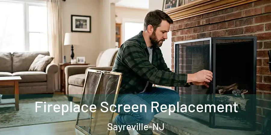 Fireplace Screen Replacement Sayreville-NJ