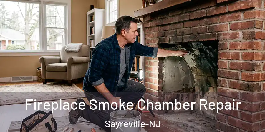 Fireplace Smoke Chamber Repair Sayreville-NJ