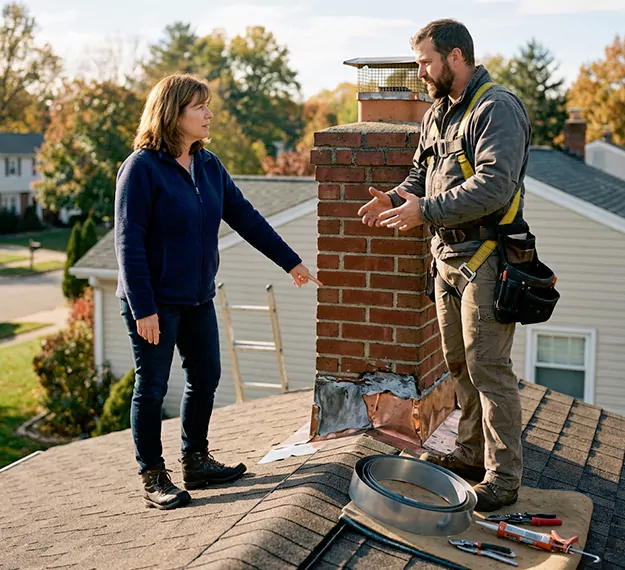 What Makes Our Chimney Flashing Services Different in Sayreville, NJ?