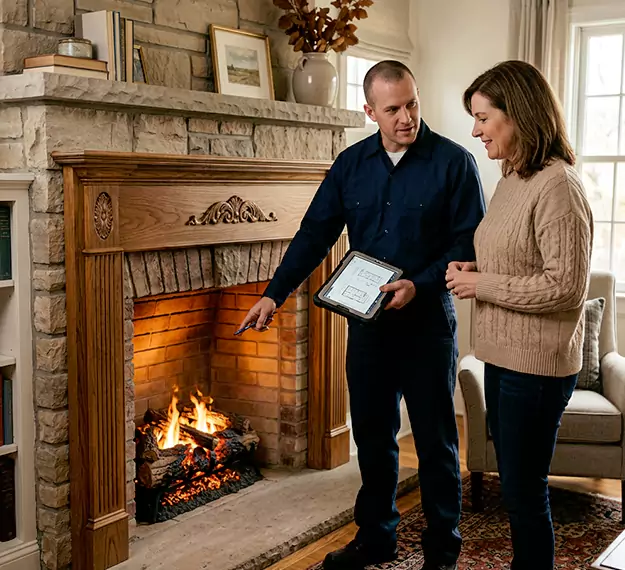 Why Sayreville Homeowners Choose Our Electric Fireplace Logs Team?