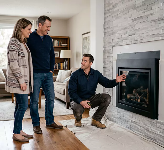 Why Sayreville Homeowners Choose Our Fireplace Insert Installation Team?