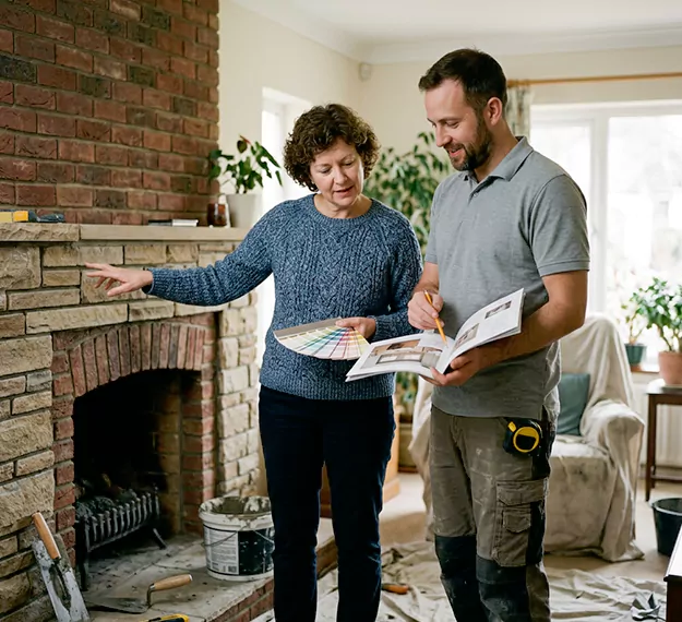 Why Sayreville Homeowners Choose Our Fireplace Makeover Team?