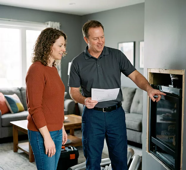 Why Sayreville Homeowners Choose Our Gas Fireplace Installation Team?