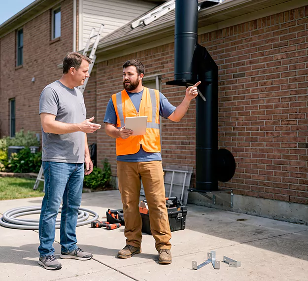 Why Sayreville Homeowners Choose Our Metal Chimney Team?