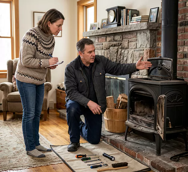 Why Sayreville Homeowners Choose Our Wood Stove Repair Team?
