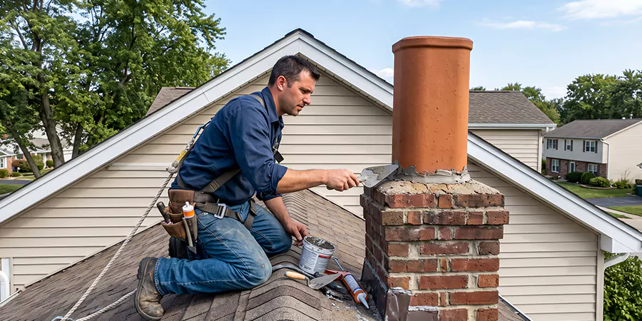 Chimney Pot Leak Repair Sayreville