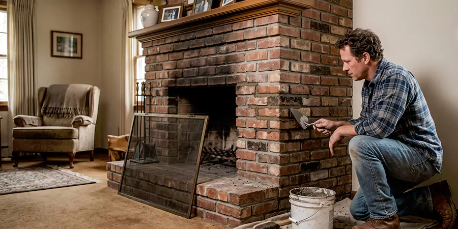 Old Fireplace Safety Repair Sayreville