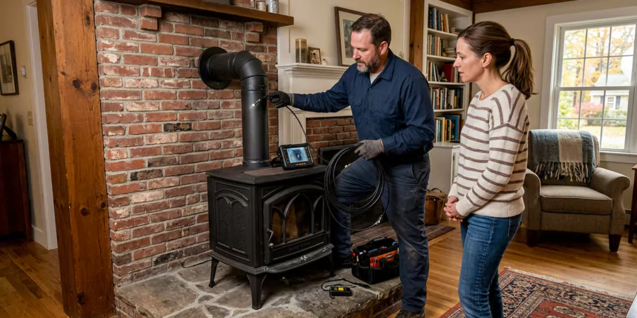 Wood Stove Chimney Inspection Sayreville