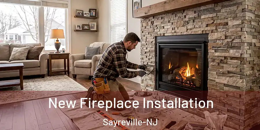 New Fireplace Installation Sayreville-NJ
