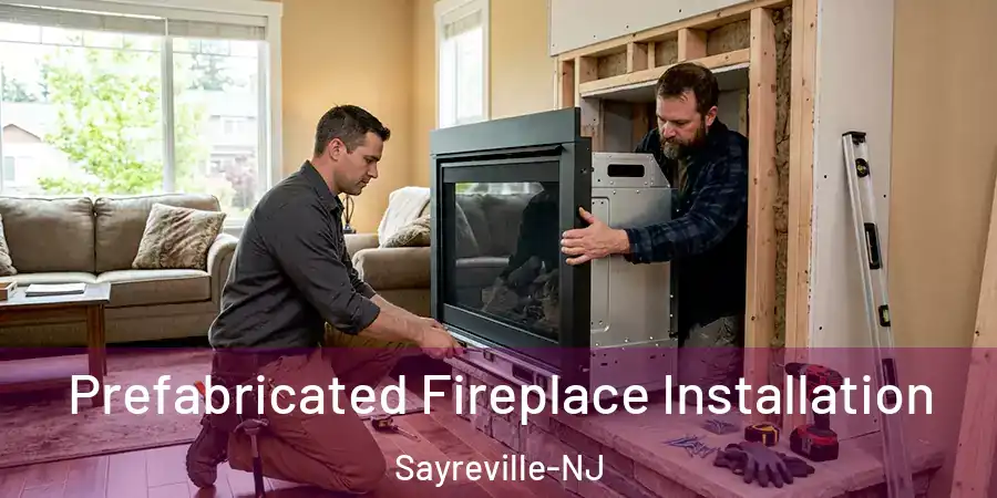 Prefabricated Fireplace Installation Sayreville-NJ