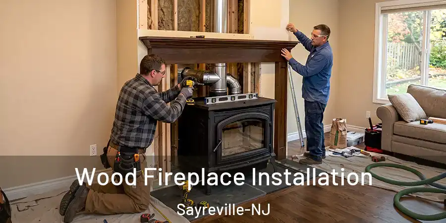 Wood Fireplace Installation Sayreville-NJ